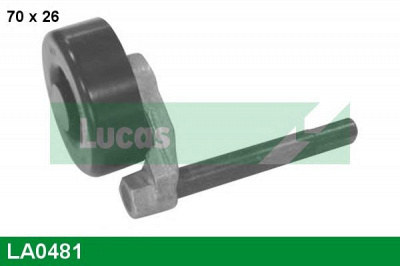 LUCAS ENGINE DRIVE la0481 -  Натяжной ролик, поликлиновой  ремень